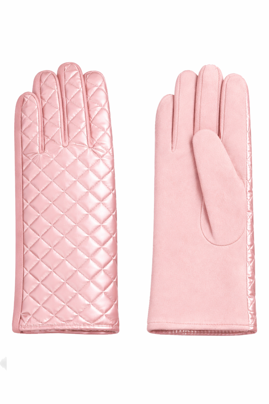 GUANTO PIUMINO 100%PL MADE IN PRC      - PINK